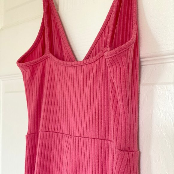 Forever 21 Cami Surplice Ribbed Culotte Jumpsuit - Picture 6 of 6